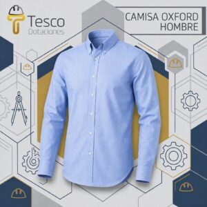 Camisa Oxford Hombre