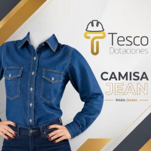 Camisa Jean Dama